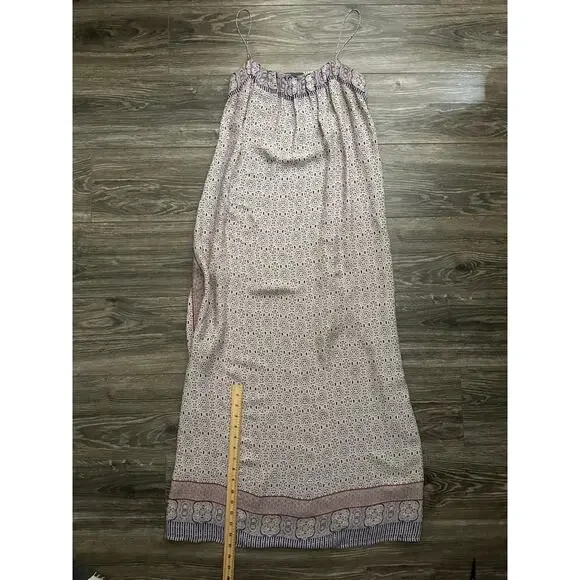 Vince 100% Silk Maxi Dress size 6 - Picture 3 of 9